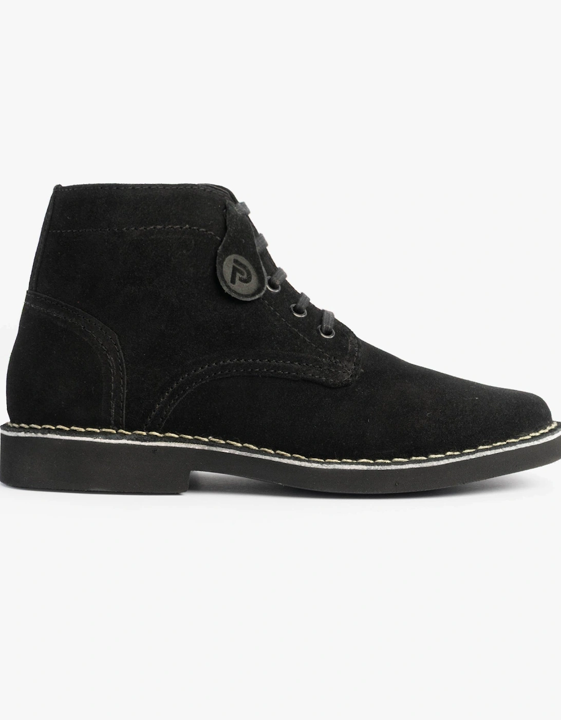 RANGER Mens Desert Boots Black, 8 of 7