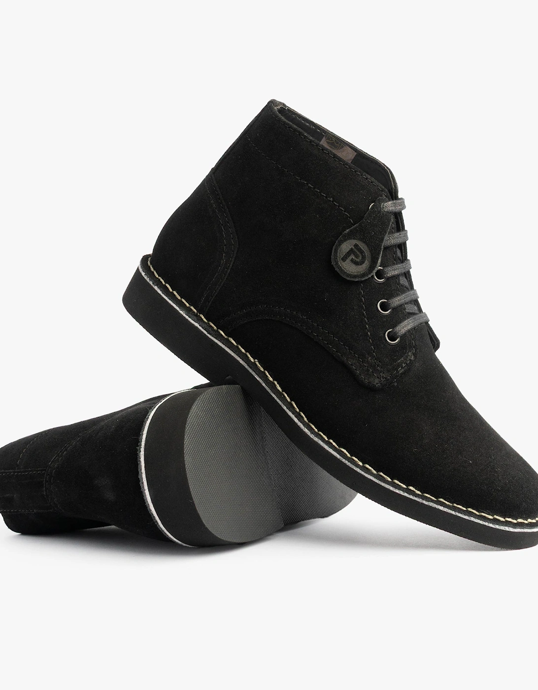 RANGER Mens Desert Boots Black