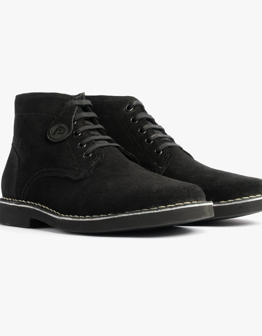 RANGER Mens Desert Boots Black