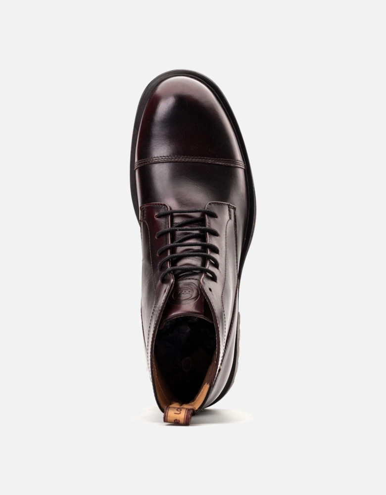 London Boulton Leather Men's Bordo Ankle Boots