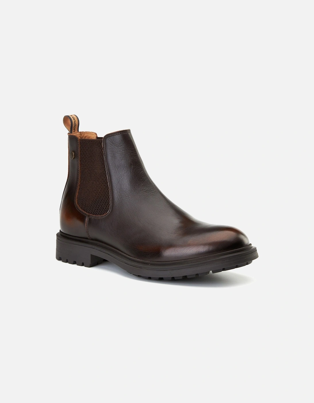 London Roebuck Leather Men's Brown Boots, 2 of 1