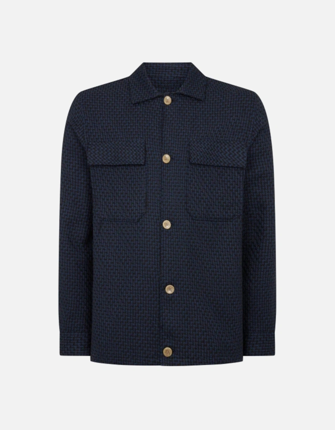Textured Overshirt 78 Navy, 6 of 5