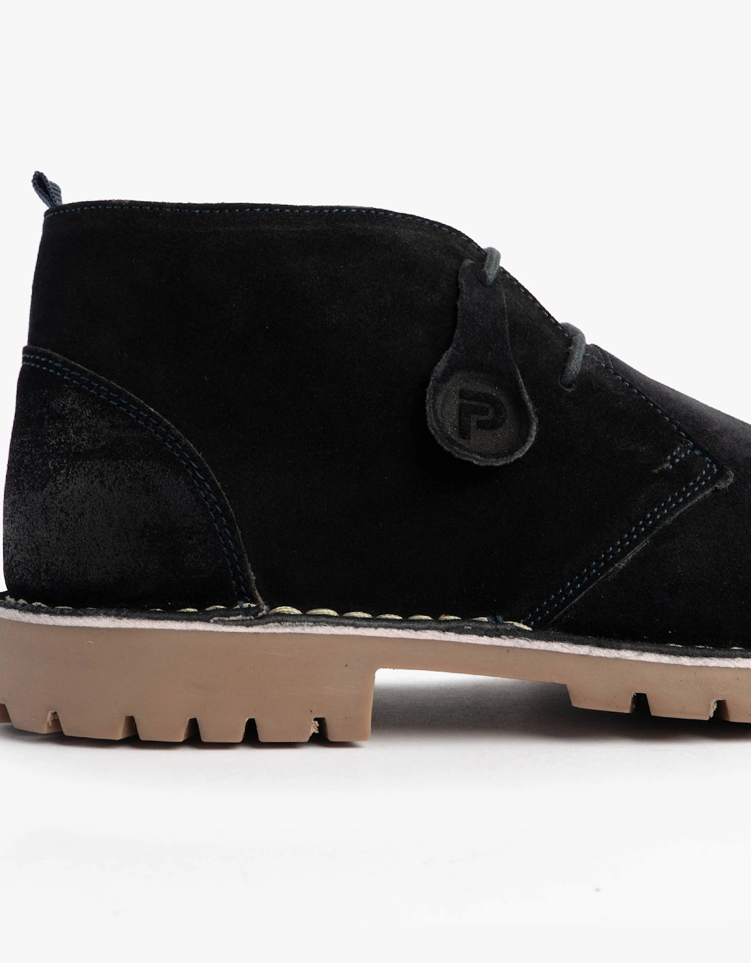 COOPER Mens Desert Boots Navy