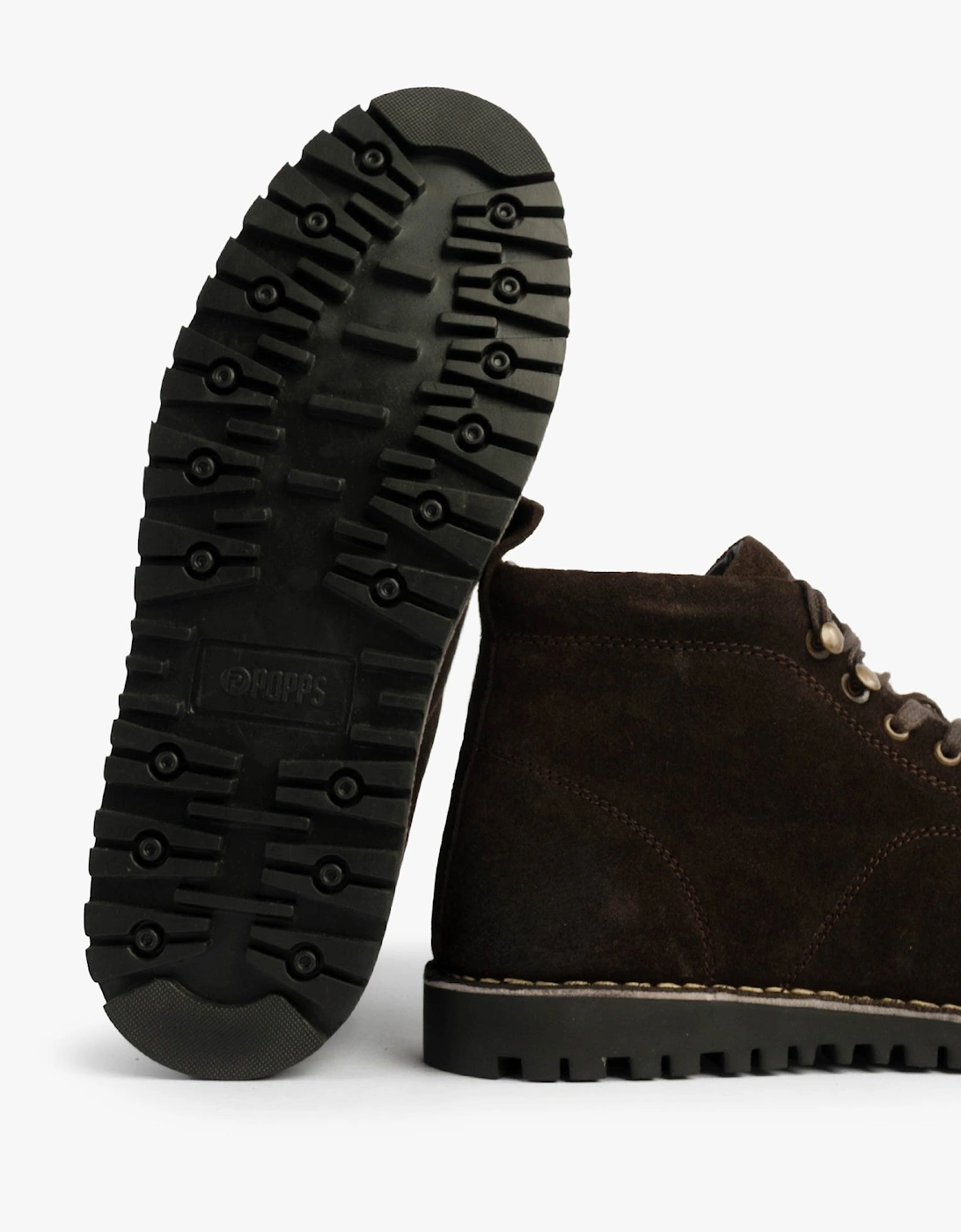 1961 MOD Mens Suede Boots Brown