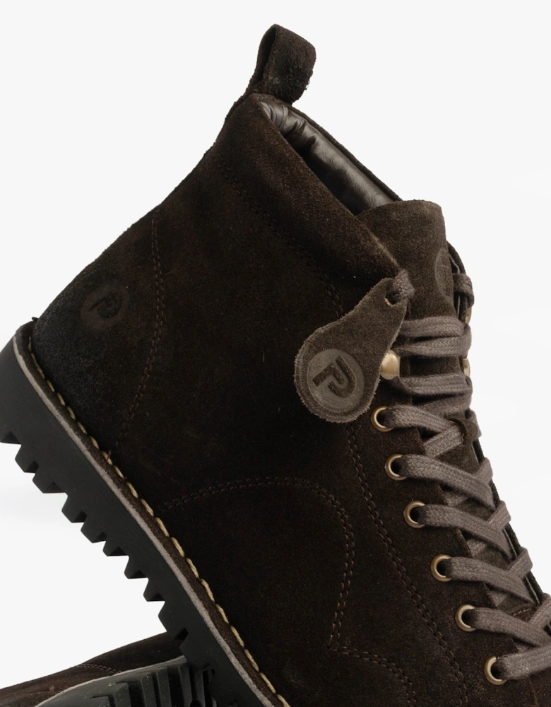 1961 MOD Mens Suede Boots Brown