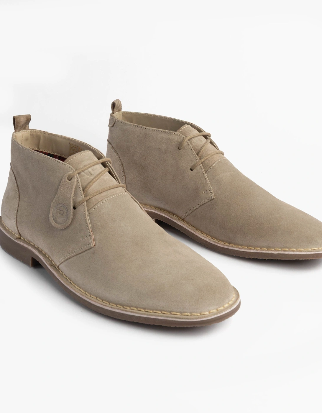 VESPA Unisex Desert Boots Sand