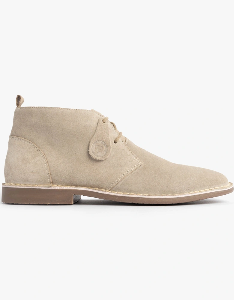 VESPA Unisex Desert Boots Sand