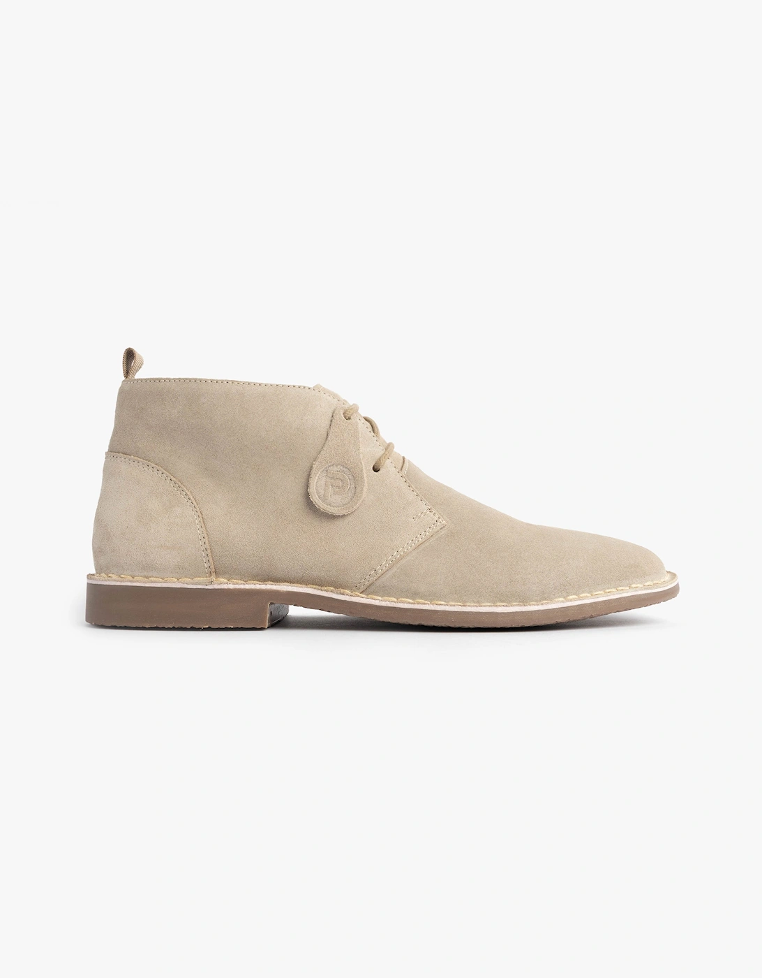 Women's Popps VESPA Unisex Desert Boots Sand - Brown - Size: 6