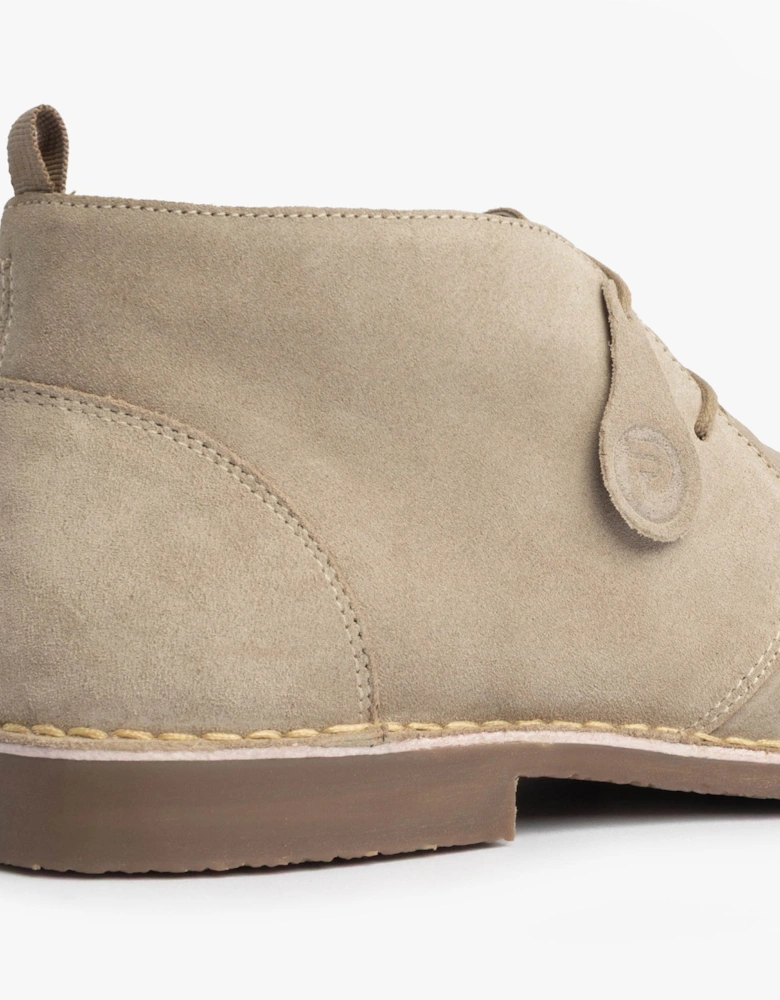 VESPA Unisex Desert Boots Sand
