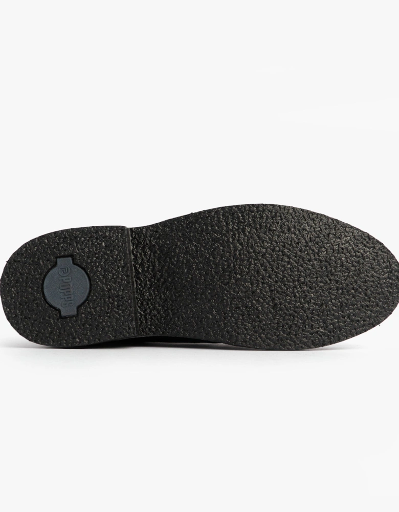 VESPA Unisex Desert Boots Black