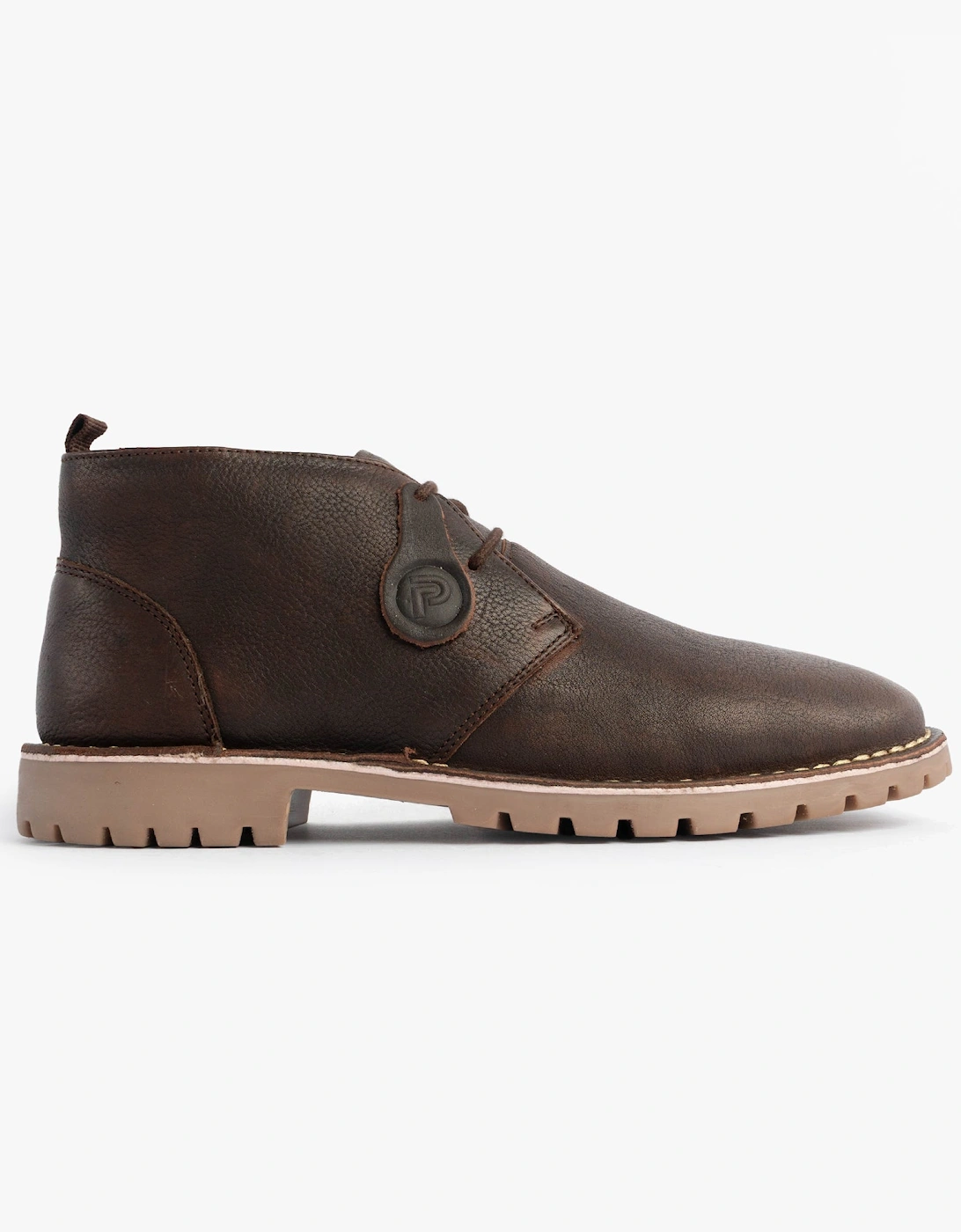 COOPER Mens Desert Boots Dark Brown, 8 of 7