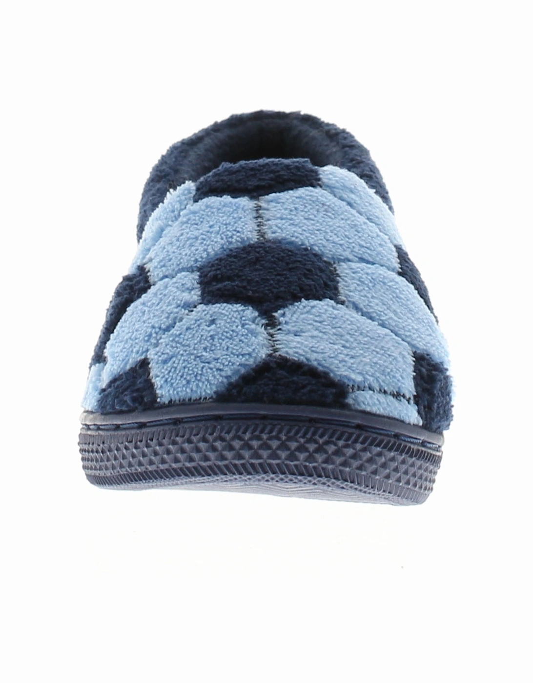 Boys Full Slippers Junior Football Hernandez blue UK Size