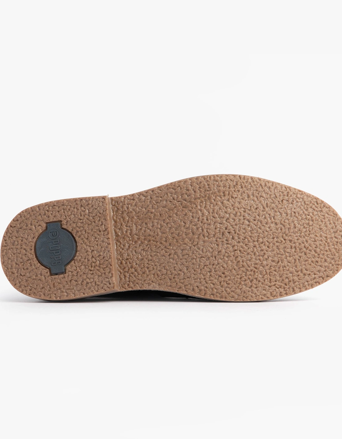 JONAS Mens Suede Desert Shoes Black