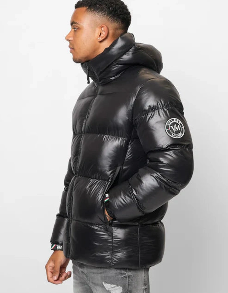 Tomeo Shiny Puffa - Black