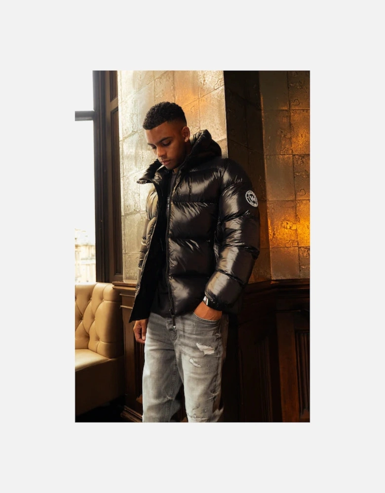 Tomeo Shiny Puffa - Black