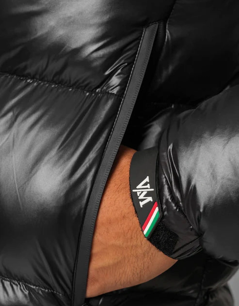 Tomeo Shiny Puffa - Black