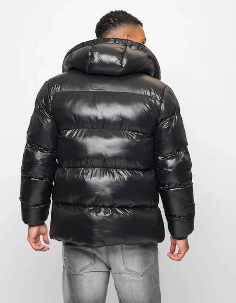 Tomeo Shiny Puffa - Black