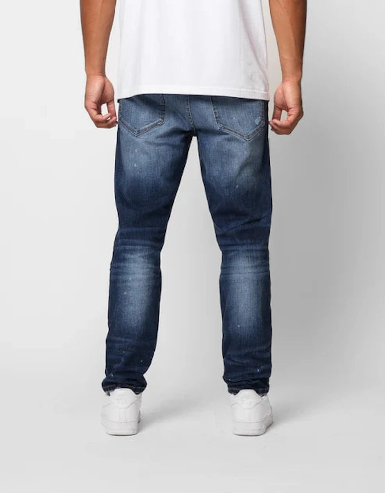 Genova Ripped Jean - Blue
