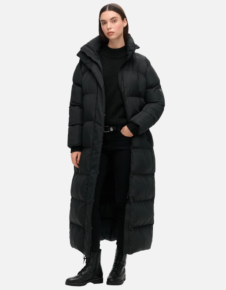 Womens Maxi Longline Padded Jacket
