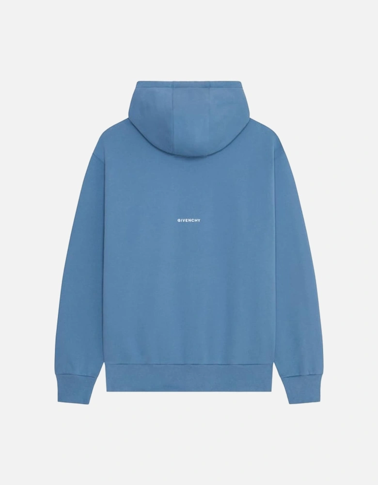 4G Detail Hoodie in Blue