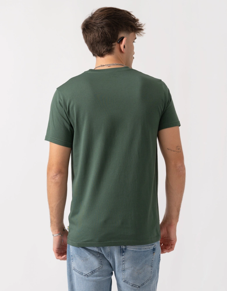 Fox Mens T-Shirt - Deep Patina 679
