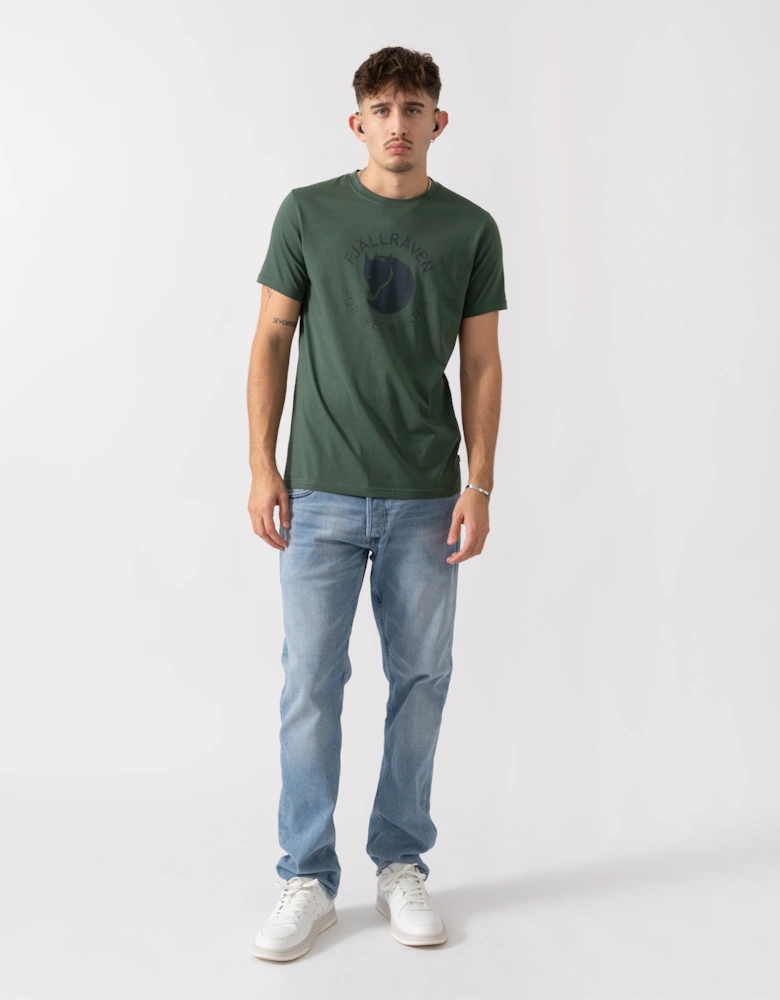 Fox Mens T-Shirt - Deep Patina 679