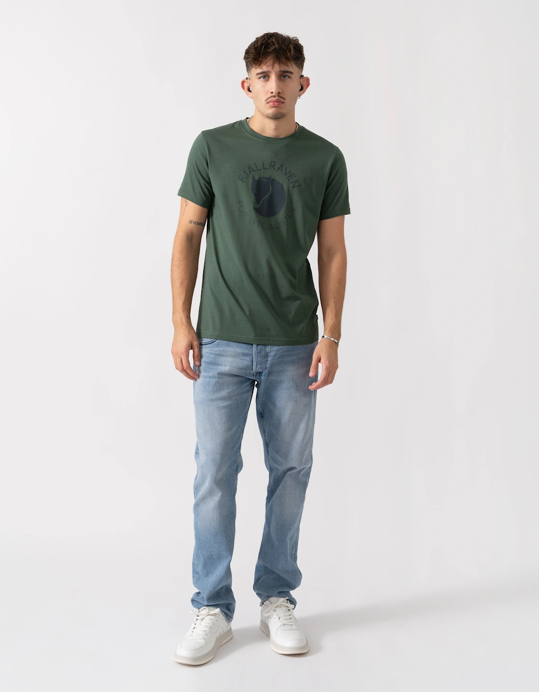 Fox Mens T-Shirt - Deep Patina 679