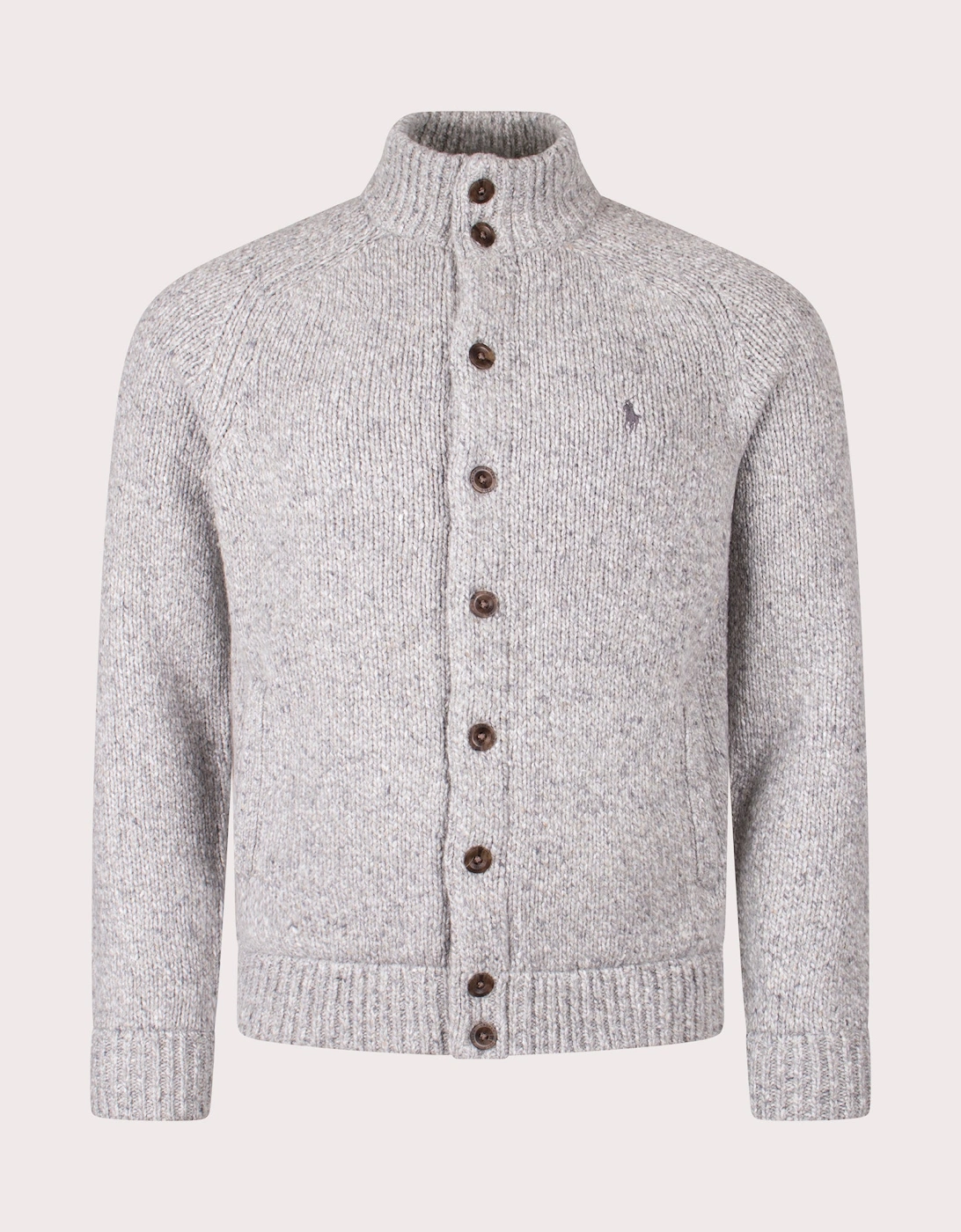 Wool-Blend Mockneck Cardigan, 4 of 3