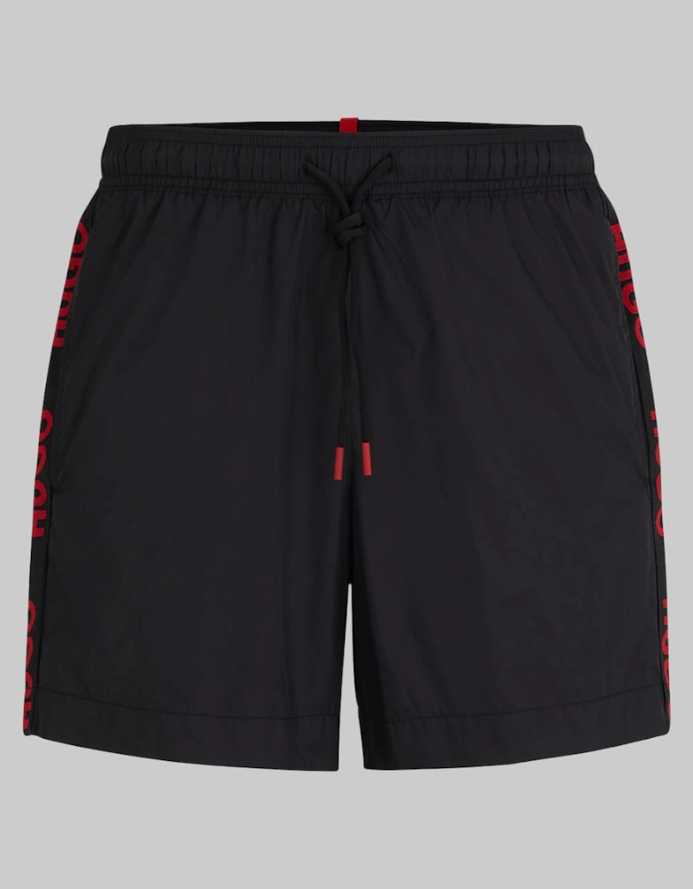 HUGO Fab Swim Shorts, Black