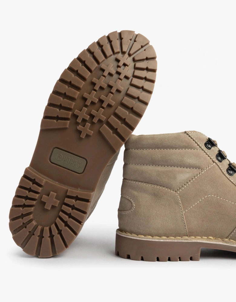 TROOPER Mens Desert Boots Taupe