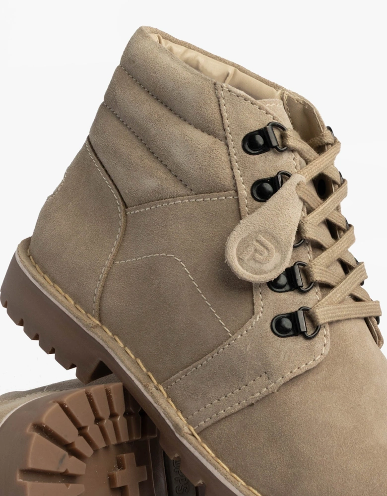TROOPER Mens Desert Boots Taupe