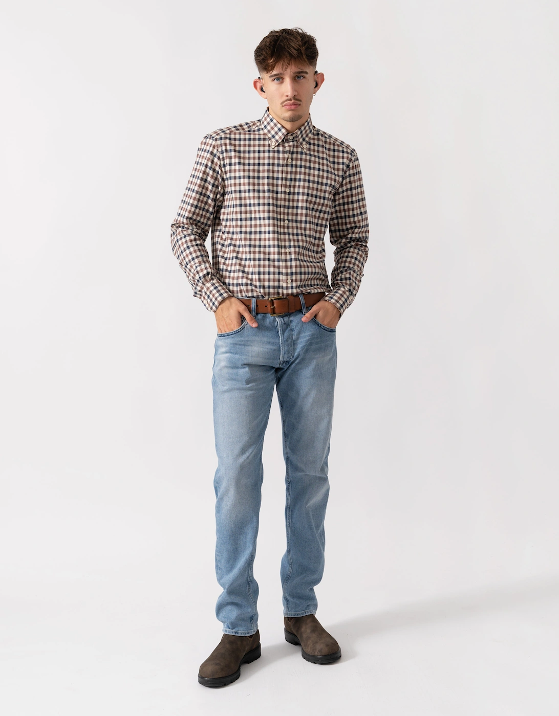 Mens Iconic Shirt - Club Check 28