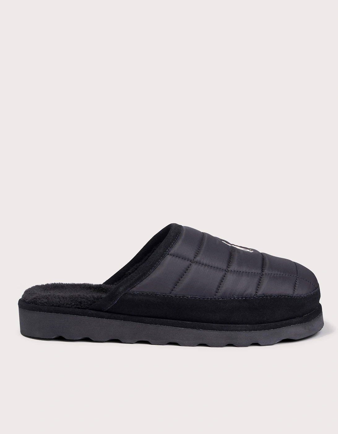 Reade Suede-Trim Quilted Scuff II Slippers, 5 of 4