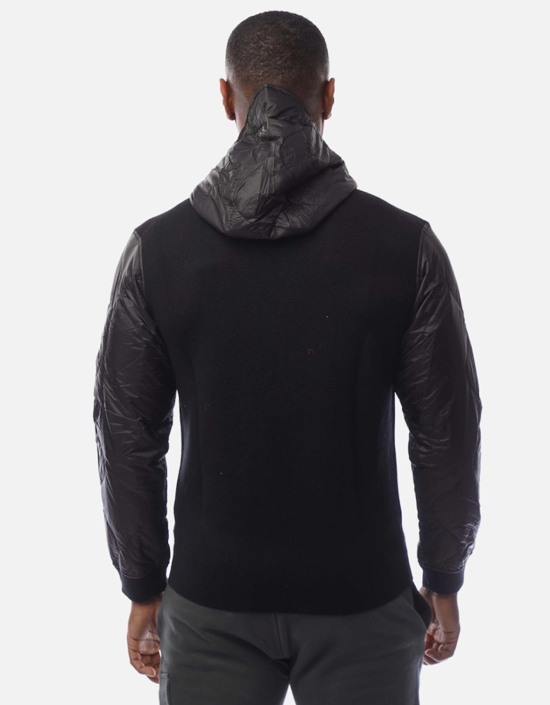 Extrafine Merino Wool Mixed Hoodie