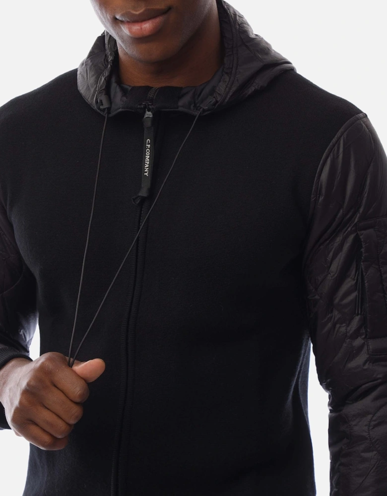 Extrafine Merino Wool Mixed Hoodie