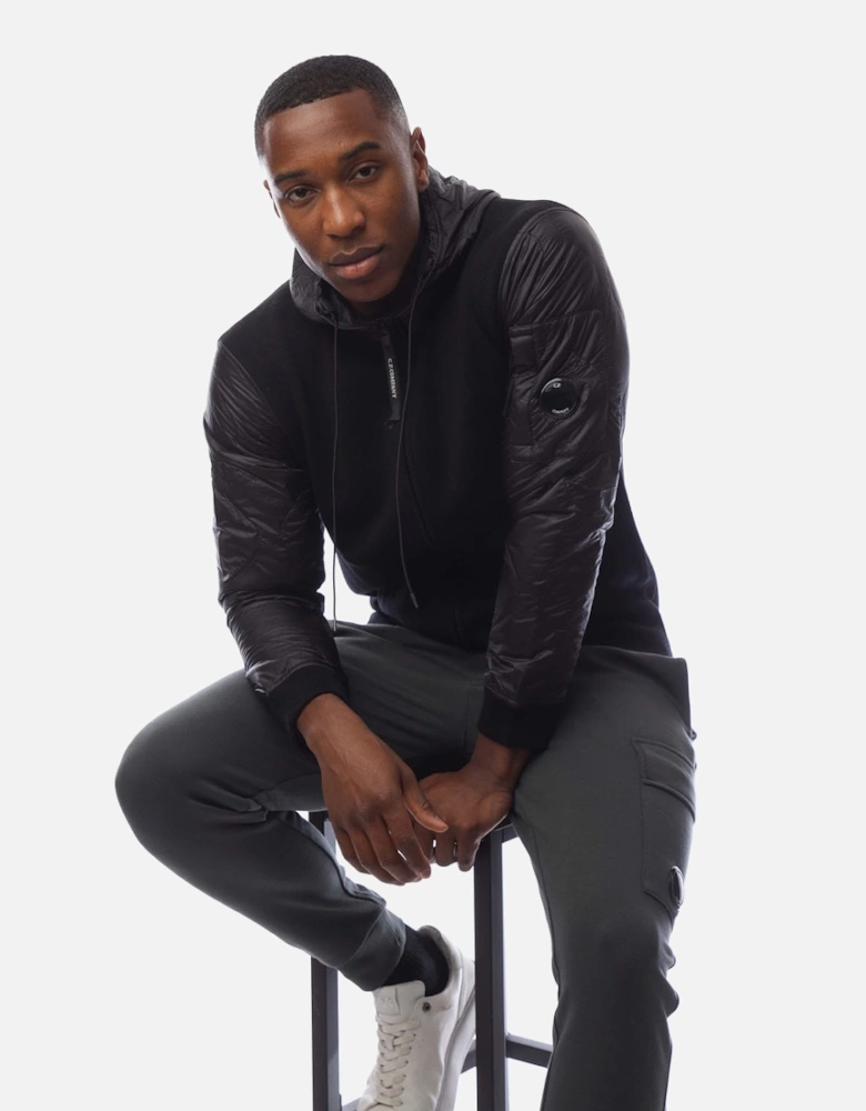 Extrafine Merino Wool Mixed Hoodie