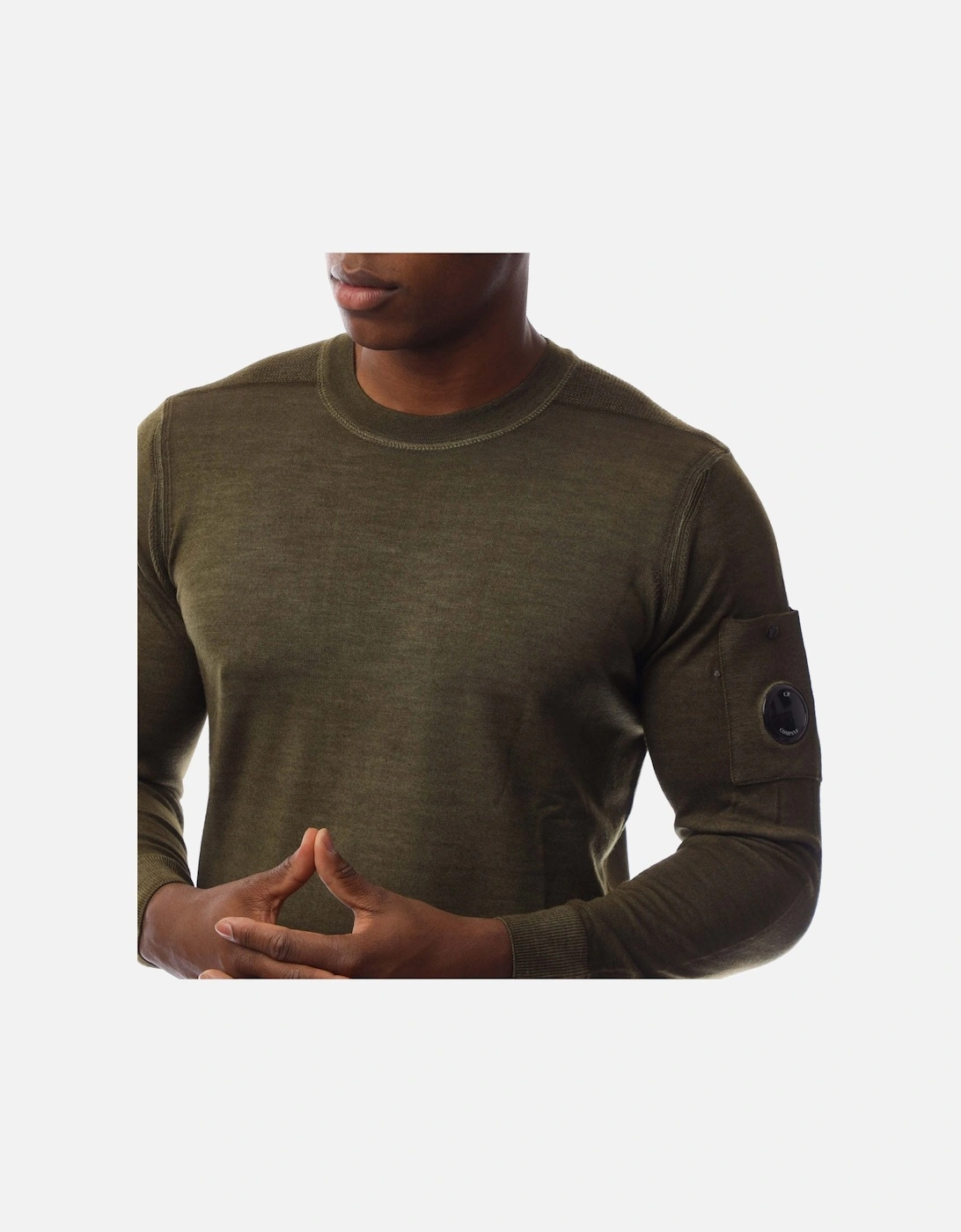 Merino Wool Lens Crewneck Sweatshirt