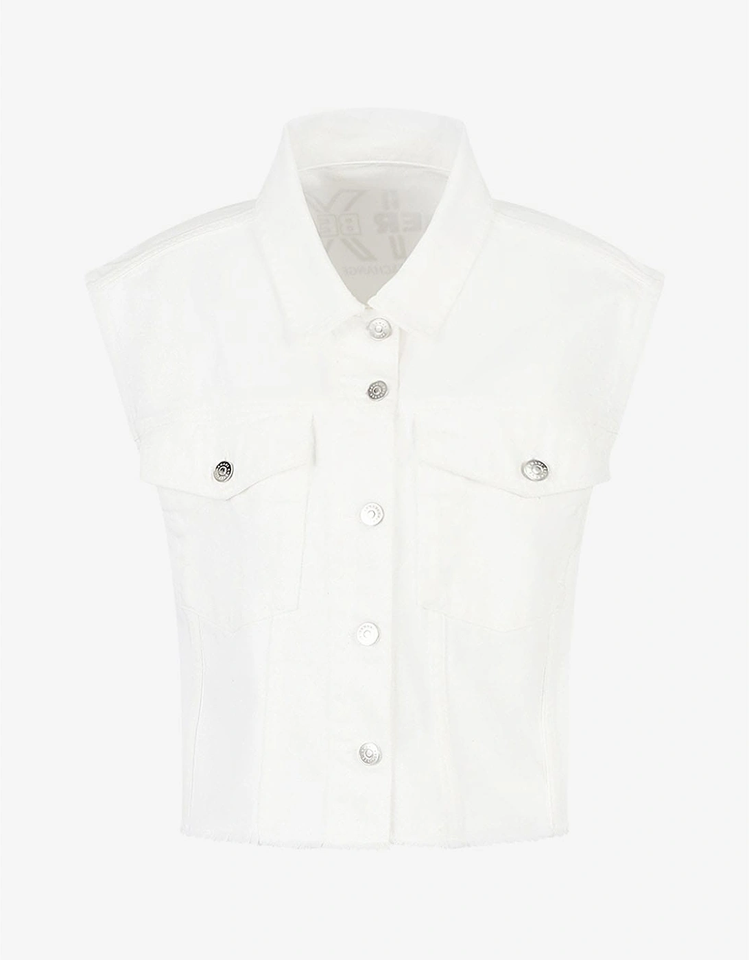 Sleeveless Denim Jacket, 2 of 1
