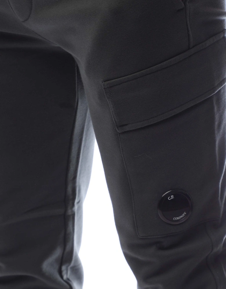 Diagonal Raised Fleece Lens Sweatpants
