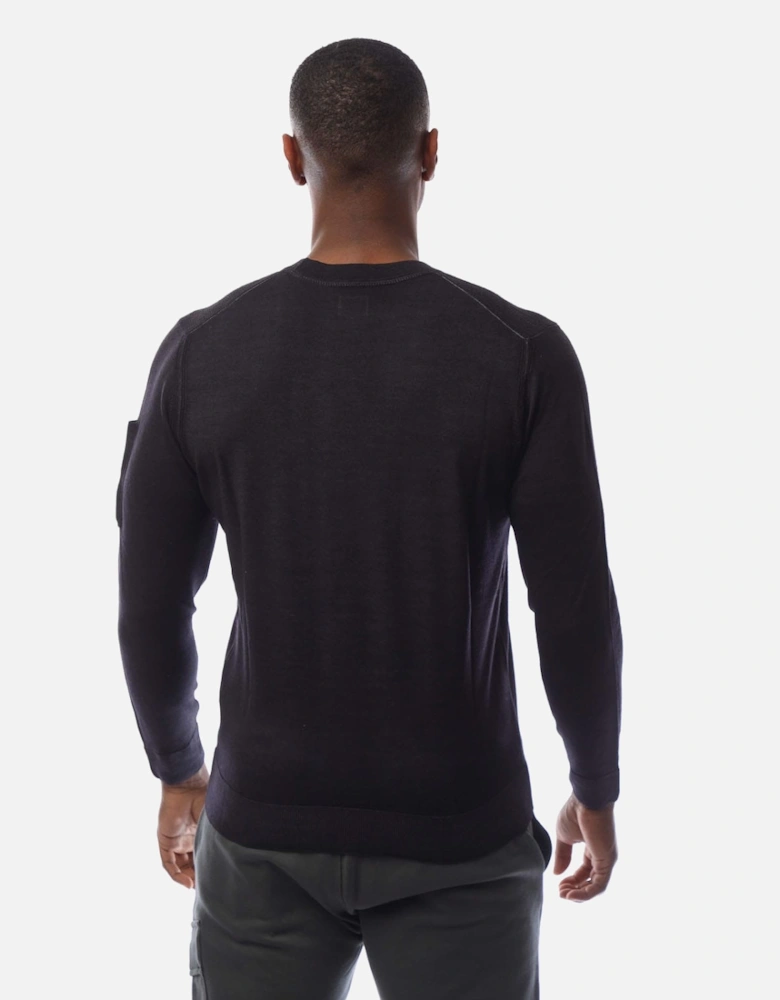 Merino Wool Lens Crewneck Sweatshirt