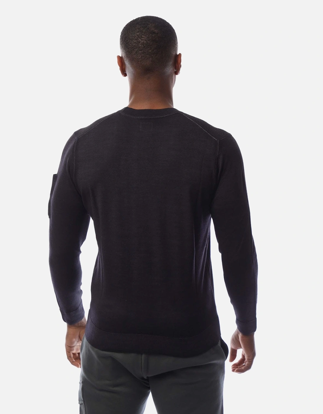 Merino Wool Lens Crewneck Sweatshirt