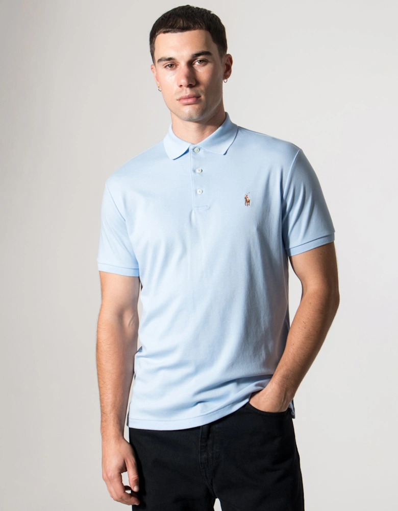 Custom Slim Fit Interlock Polo Shirt