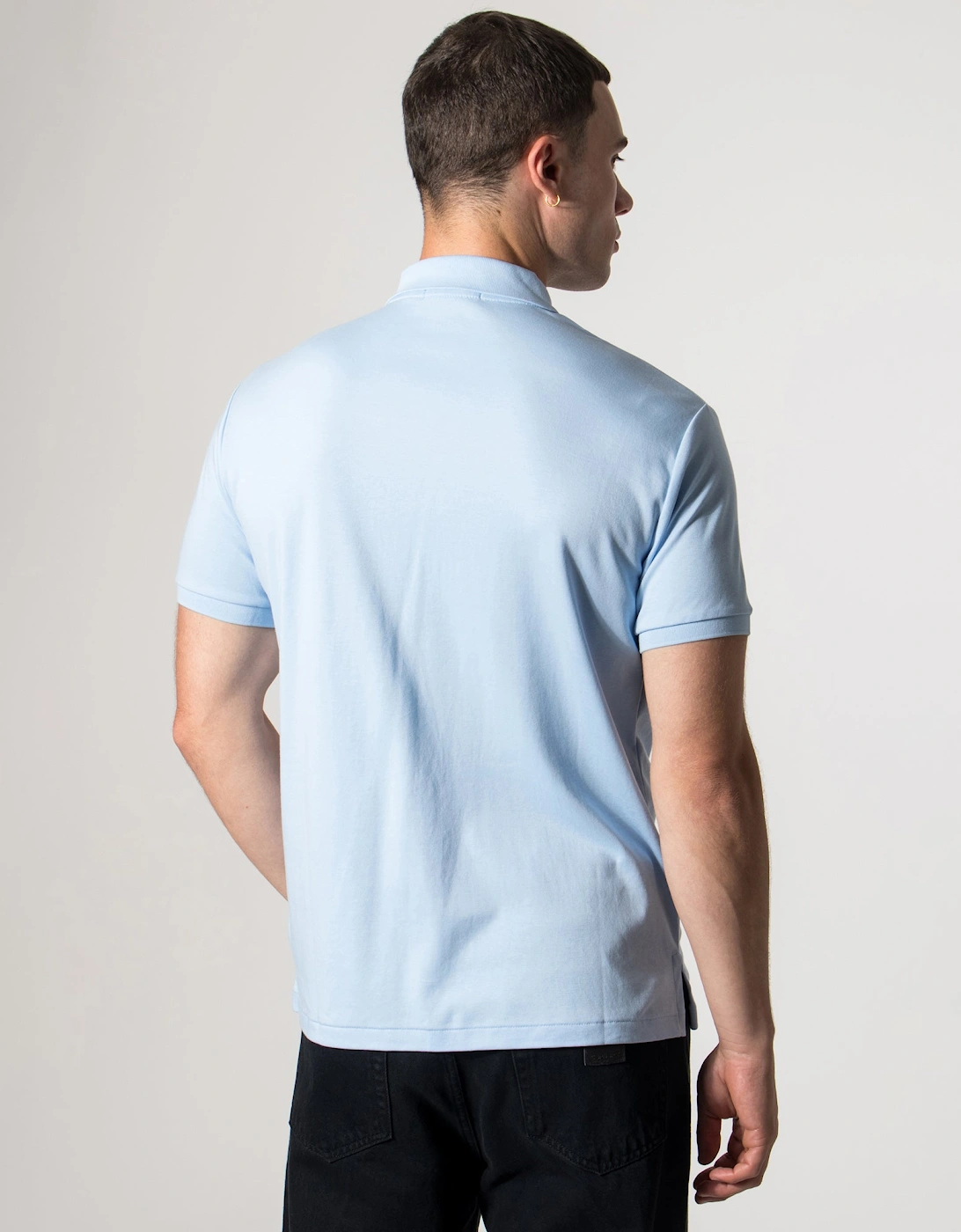 Custom Slim Fit Interlock Polo Shirt
