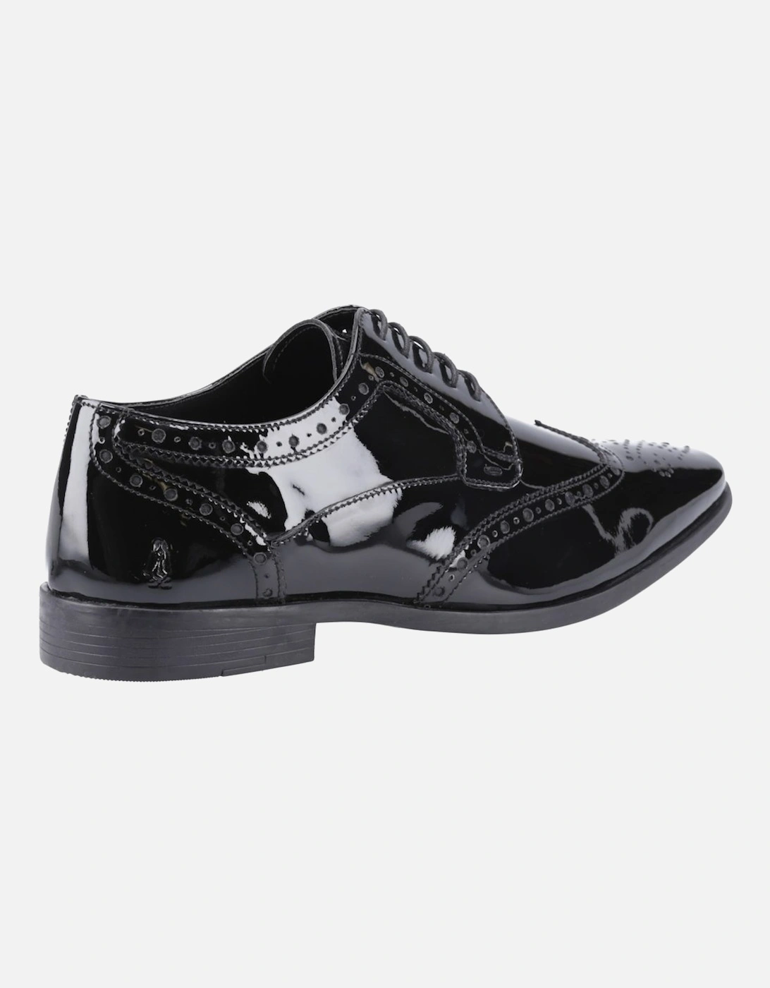 Elliot Mens Brogue Patent Shoes