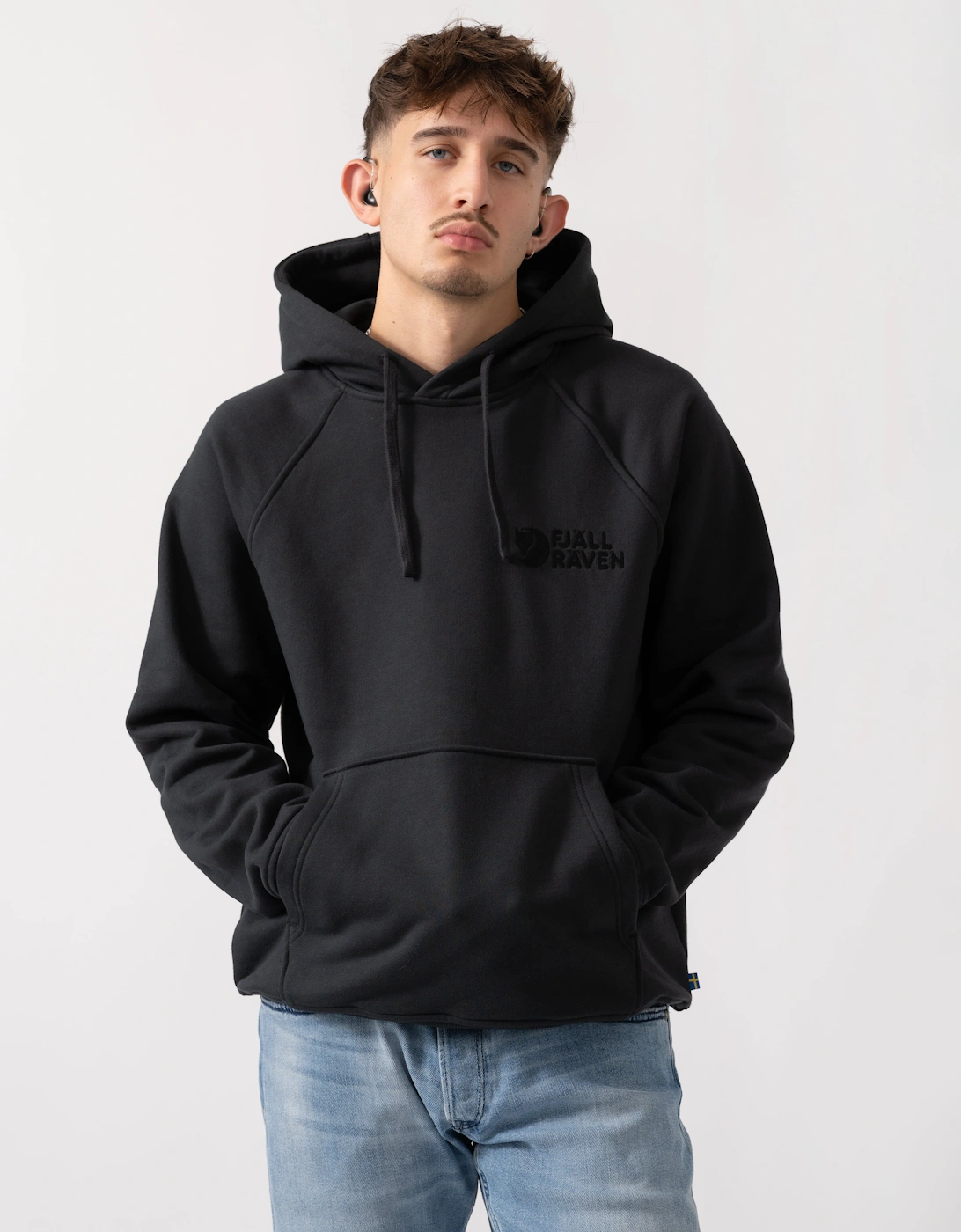 Classic Mens Hoodie - Black 550