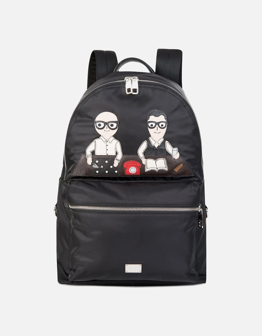 Designers Applique Backpack Black, 7 of 6