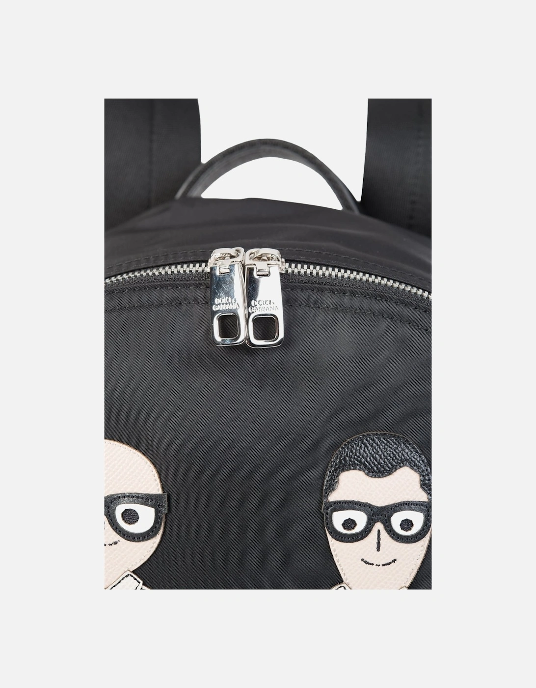 Designers Applique Backpack Black