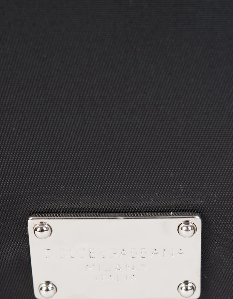 Designers Applique Backpack Black