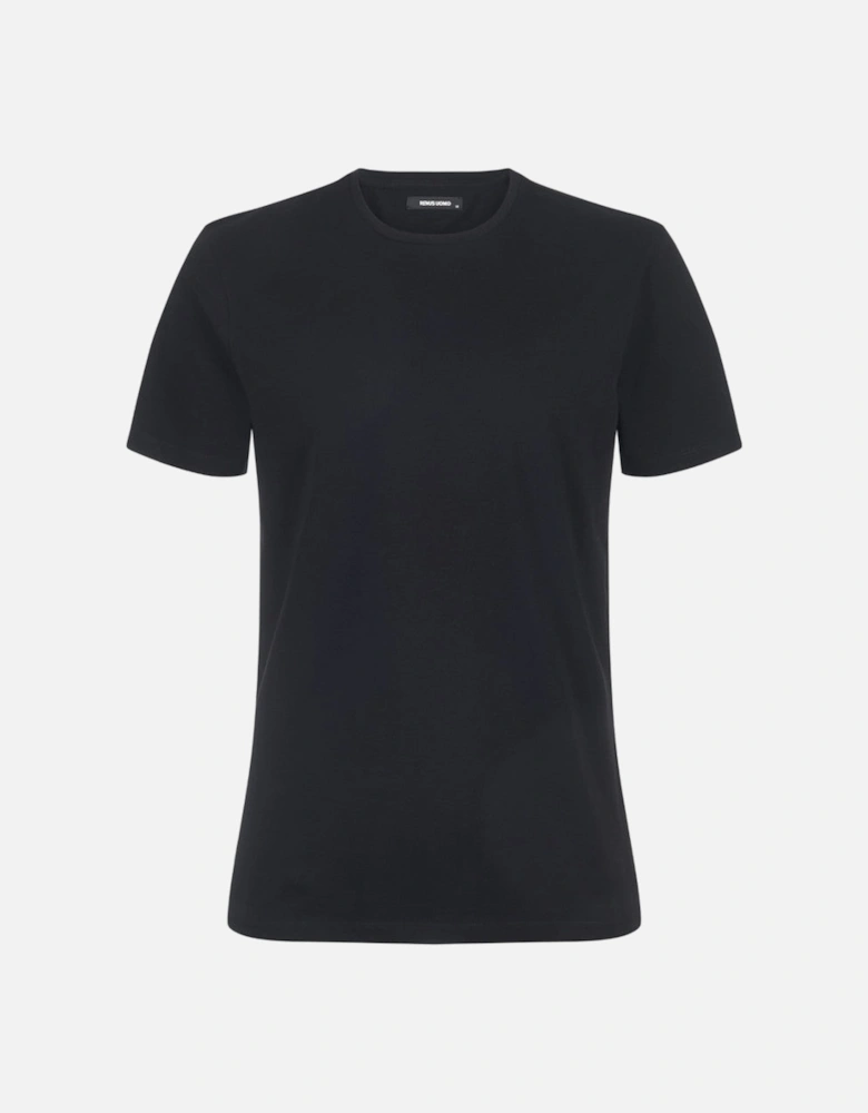 Crew Neck T-shirt A1-25 00 Black