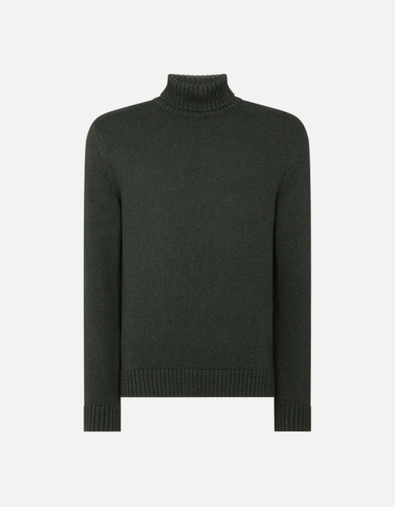 Chunky Roll Neck 38 Green